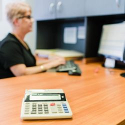 Tax Accountant Brisbane - woman on computer